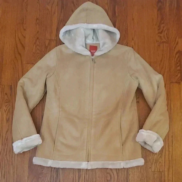 Esprit - Vintage Sherpa Jacket - Picture 1 of 5